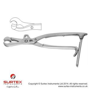 Lambotte kleszcze do trzymania koci proste22cm/Lambotte Bone Holding Forceps Straight 22cm 