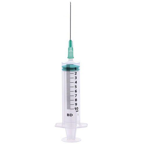 BD EMERALD ™ strzykawki 10ml - z ig 21G/BD EMERALD™ SYRINGES 10ml - with needle 21G