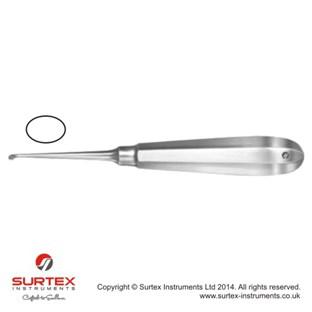 Modell USA skrobaczka owalna Ryc. 5,16cm/Modell USA Bone Curette Oval Fig. 5,16cm