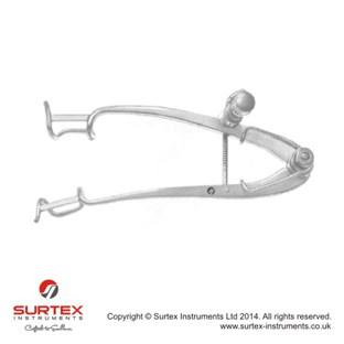 Williams rozwrka z pynn regulacj,blaszka11mm/Williams Eye Speculum With Screw Control,Blade 11mm