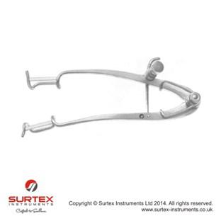 Williams rozwrka z pynna regulacj,blaszka15mm/Williams Eye Speculum With Screw Control,Blade 15mm