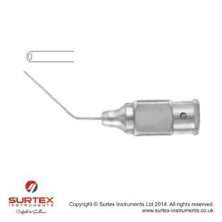 Mclntyre kaniula przedniej komory, Gauge 23/Mclntyre Anterior Chamber Cannula, Angled, Gauge 23