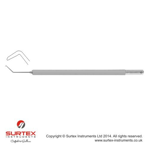 Eska rozdzielacz jadra soczewki,ksztat klina,12cm,1.25mm/Escaf Nucleus Divider,Wedge Shaped,12cm,