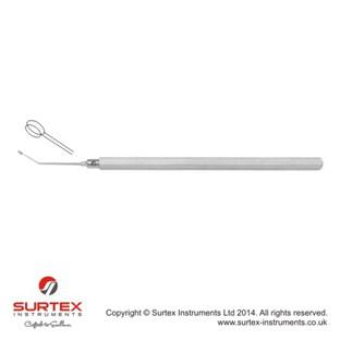 Shephard skrobaczka kory soczewki 12.5cm, 1.75mm/Shephard Capsule Polishing Curette12.5cm,1.75mm