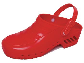 GIMA chodaki - z paskiem - 45-46 - czerwone/GIMA CLOGS - with straps - 45-46 - red