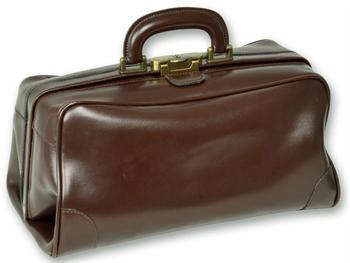 FLORIDA medyczna torba skrzana-brzowa/FLORIDA LEATHER BAG-brown