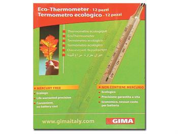 GIMA ekologiczny termometr - 12 sztuk/GIMA ECOLOGICAL THERMOMETER - 12 pieces