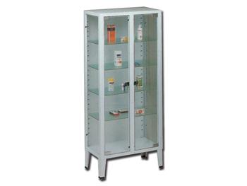 Szafka medyczna 1 - 2 drzwiowa-szko hartowane/CABINET 1 - 2 doors - tempered glass