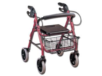 Rolator z siedziskiem - skadany/ROLLATOR WITH SEAT - foldable